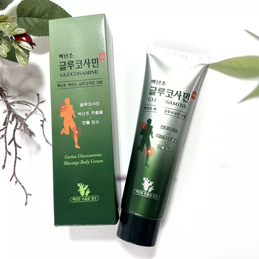 کرم ماساژ ضد درد گلوکوزامین و کاکتوس برند نادام نچرال کازمتیکس