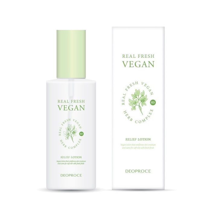 لوسیون تسکین دهنده وگان برند دئوپروس