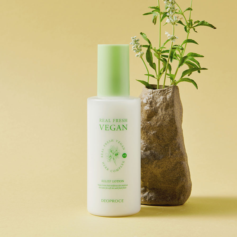 لوسیون تسکین دهنده وگان برند دئوپروس