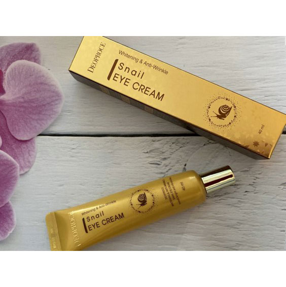 کرم دور چشم روشن کننده و ضد چروک حلزون برند دئوپروس