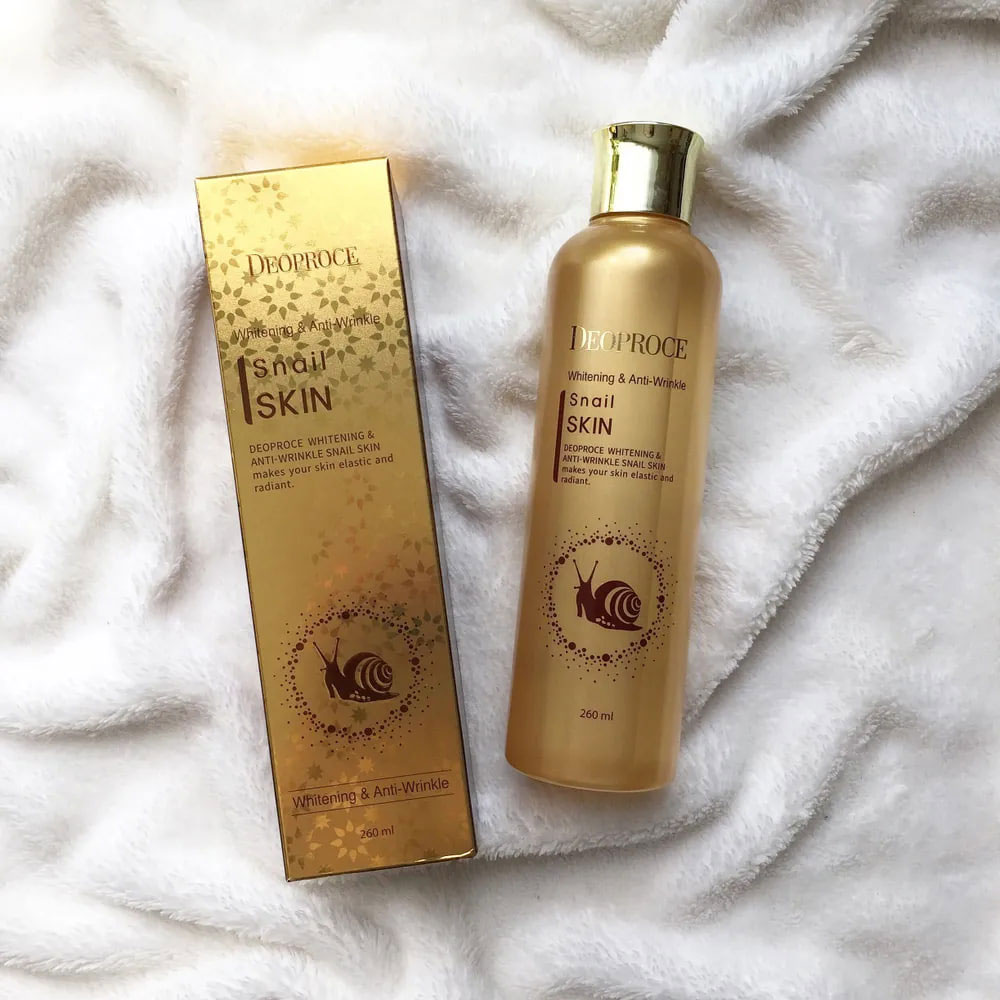 لوسیون روشن کننده و ضد چروک حلزون برند دئوپروس