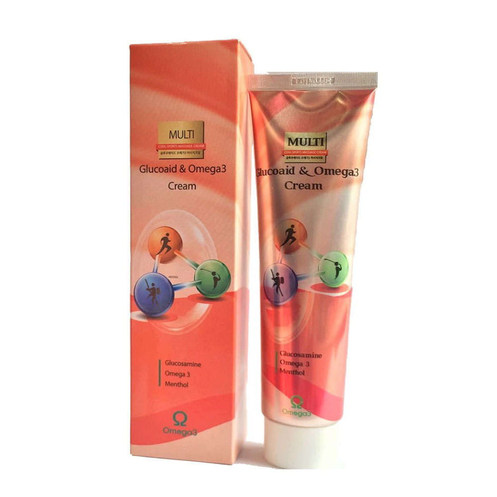 کرم ماساژ ضد درد گلوکوزامین و امگا 3 برند نادام نچرال کازمتیکس