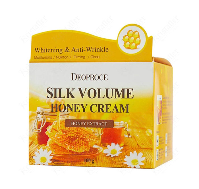 کرم روشن کننده و ضد چروک حاوی عسل برند دئوپروس