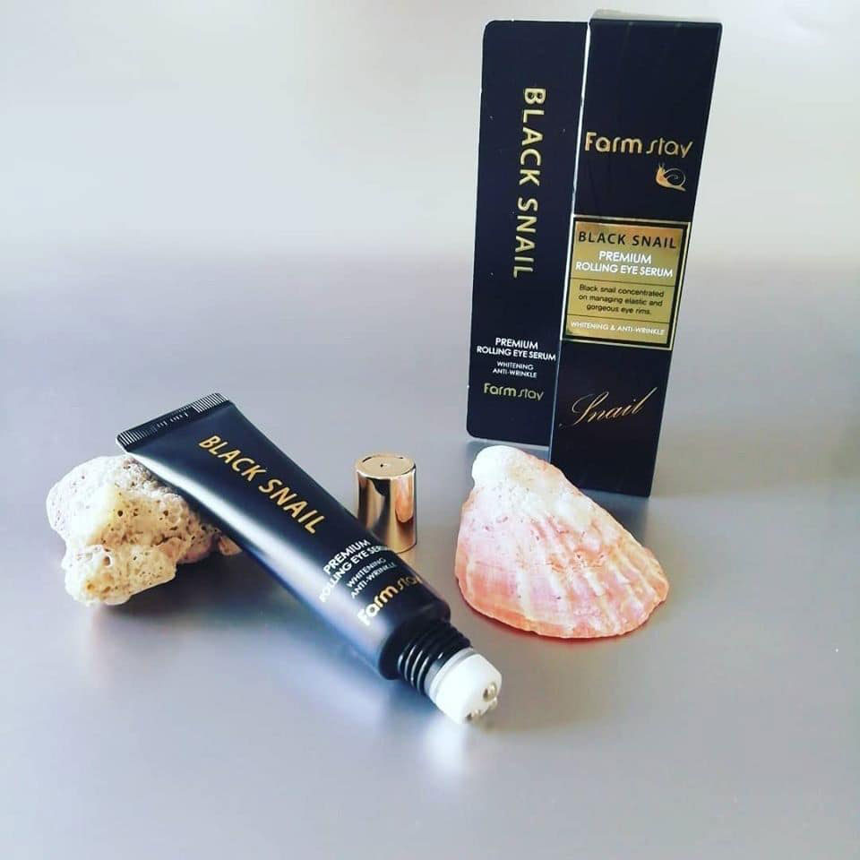 سرم دور چشم رولی حلزون سیاه برند فارم استی